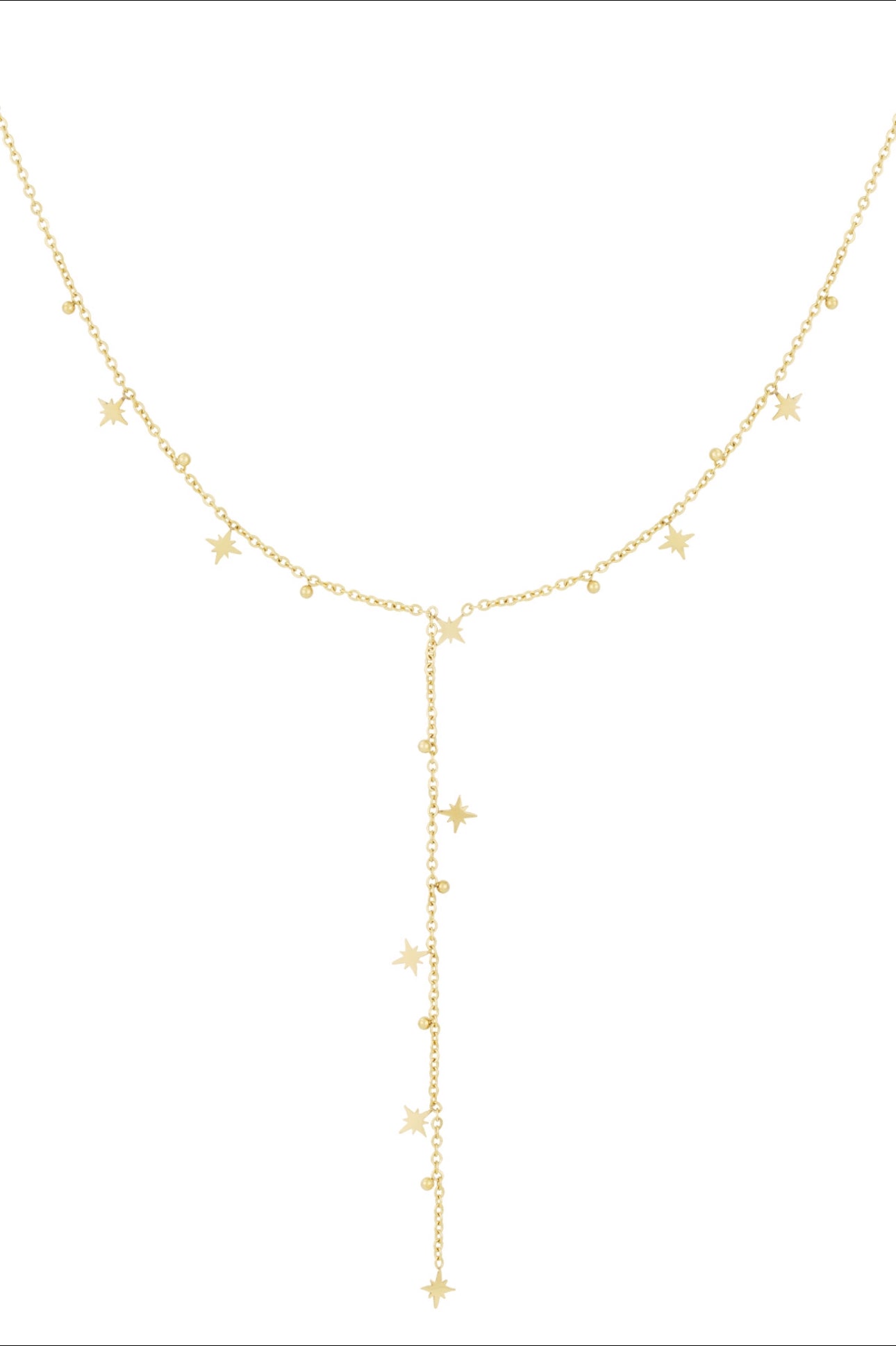 Stars Y necklace