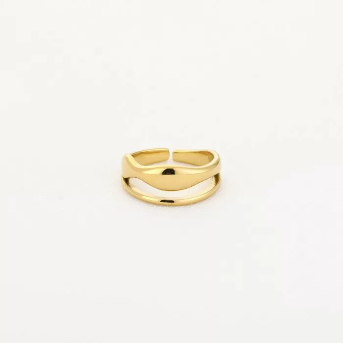 Double wave ring