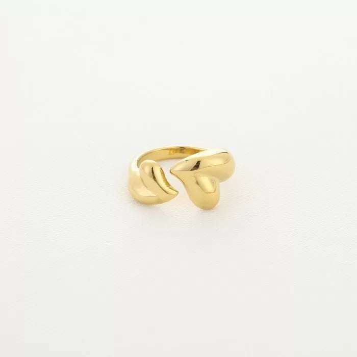 Heart beat ring