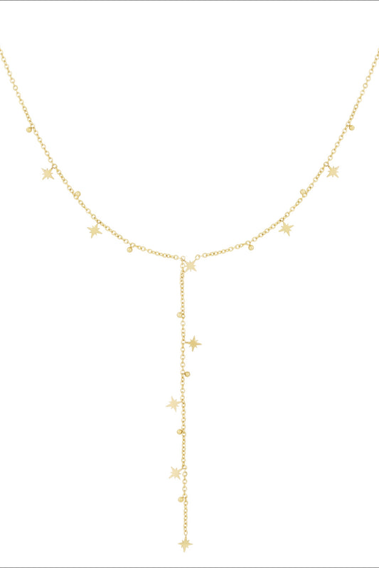 Stars Y necklace
