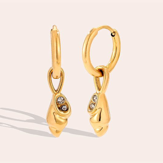 Tiny Shell earrings