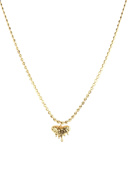Drippin love necklace