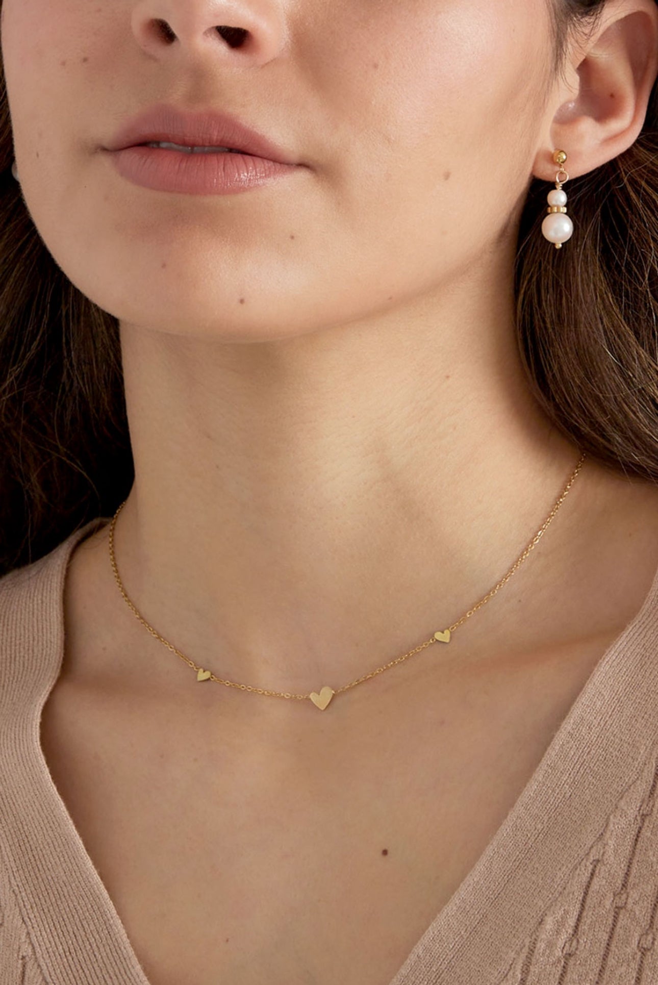 Tiny heart necklace