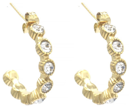 Strass hoops