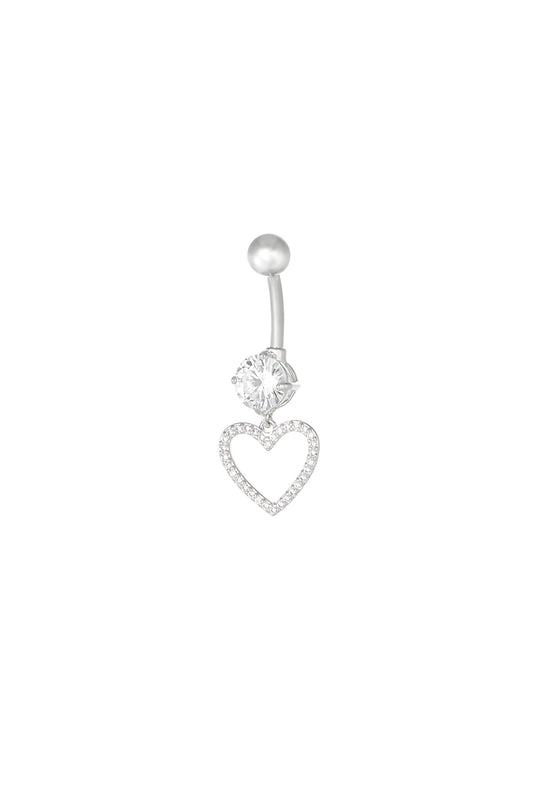 Navelpiercing Heart