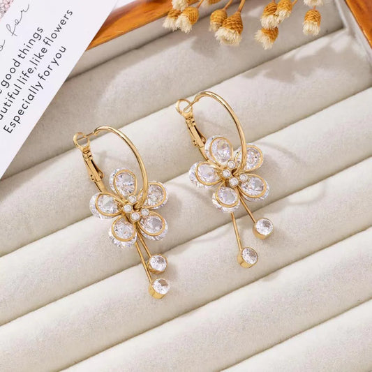 Glossy earrings