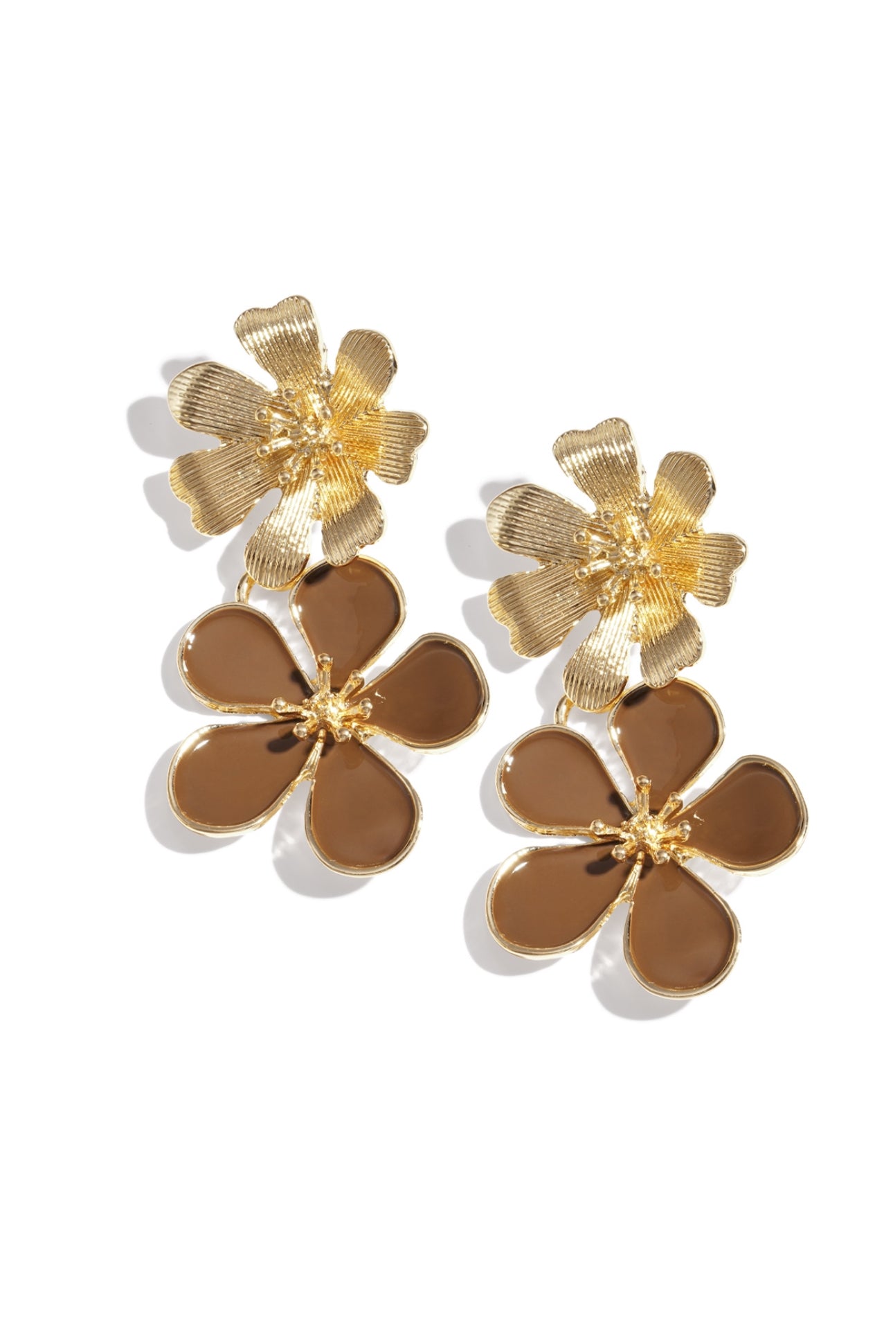 Spice earrings Brown