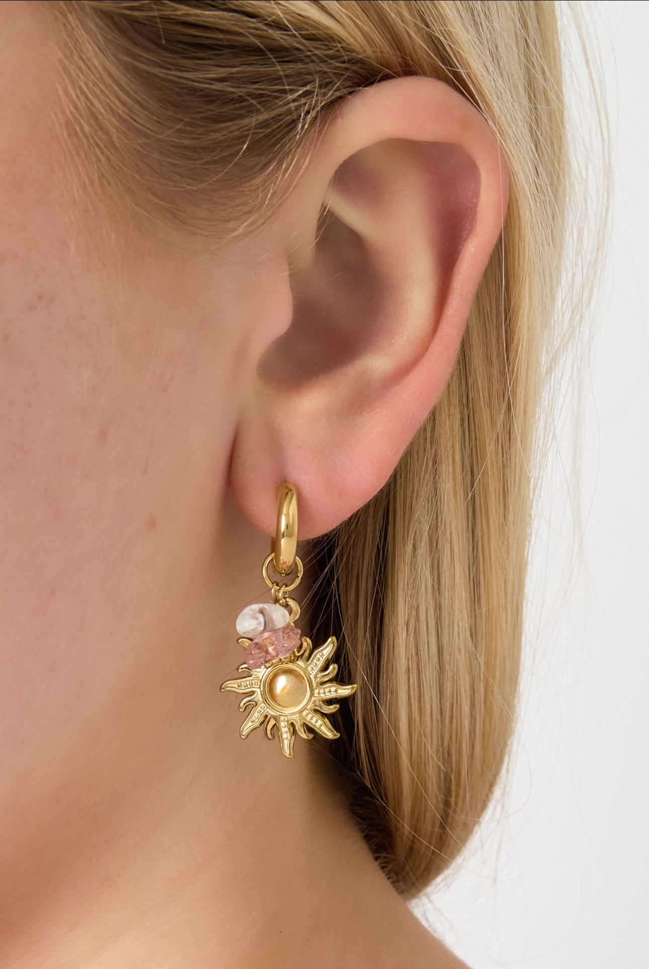 Sun earrings