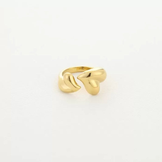 Heart beat ring